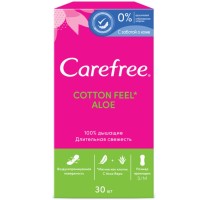 Carefree Гигиенические прокладки c Aloe 30 шт.
