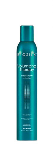 Пена для объема средней фиксации - BioSilk Volumizing Therapy Styling Foam 360 мл