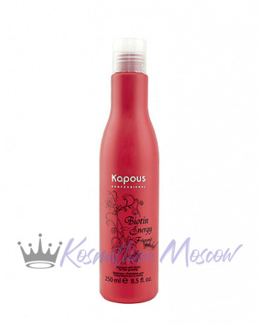 Шампунь с биотином для укрепления и стимуляции роста волос - Kapous Fragrance Free Biotin Energy Shampoo 250 мл
