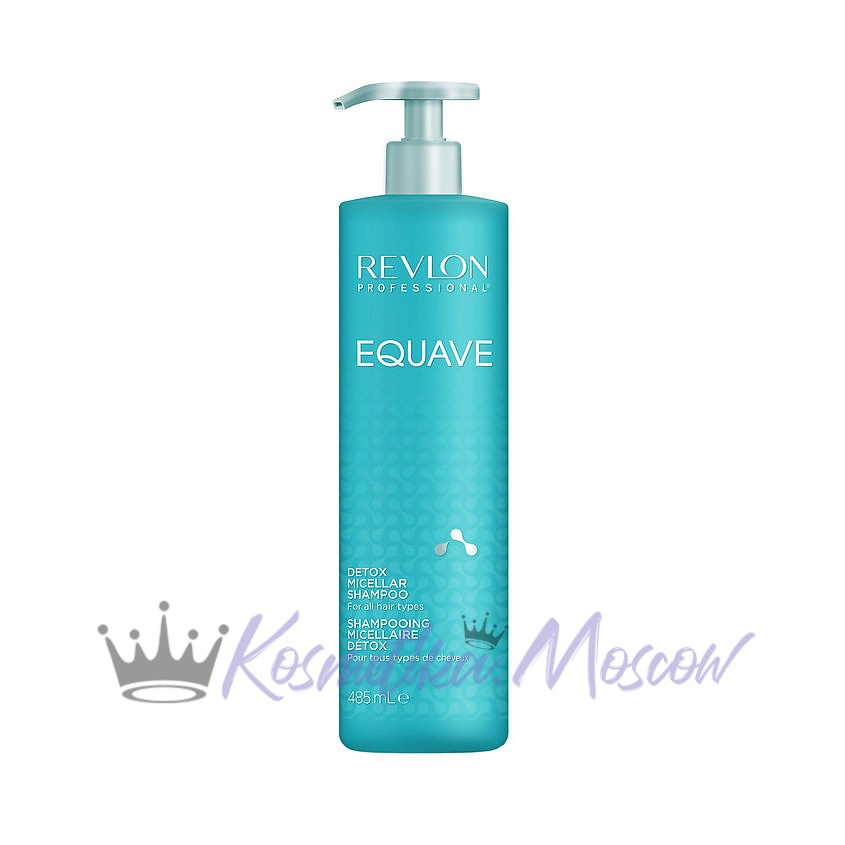 Revlon EQUAVE DETOX MICCELAR SHAMPOO Шампунь увл/питат., 485 мл