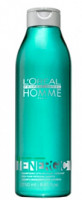 Бодрящий шампунь для мужчин от выпадения волос - Лорель Homme Energic Shampoo (Loreal хом энерджик шампунь) 250 мл