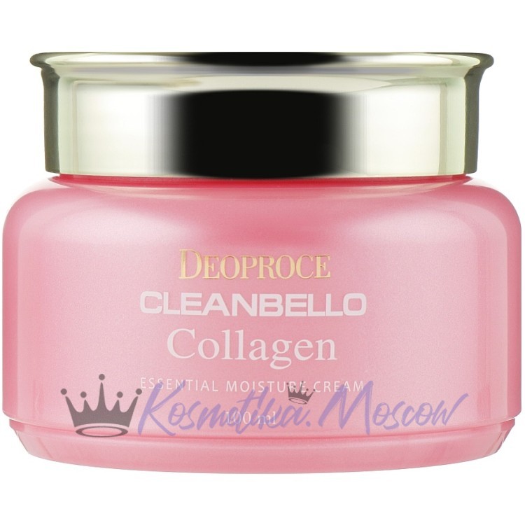 DEOPROCE Увлажняющий крем для лица с коллагеном CLEANBELLO COLLAGEN ESSENTIAL MOISTURE CREAM 100 мл