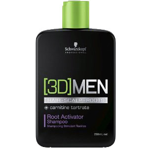 Шампунь активатор роста волос - Schwarzkopf Professional [3D]MEN Root Aktivating Shampoo 250 мл
