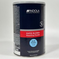 INDOLA Rapid Blond ГОЛУБОЙ Порошок обесцвечивающий 450 мл.
