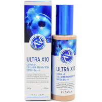 Enough Тональная основа с коллагеном #13 Ultra X10 Cover Up Collagen Foundation Spf50+ Pa+++