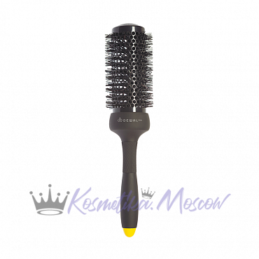 Термобрашинг DEWAL BANANA black, керамика, нейлоновая щетина, d25x38мм