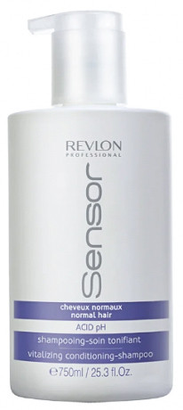 Шампунь-кондиционер, придающий энергию для нормальных волос - Revlon Professional Sensor Vitalizing Shampoo 750 мл