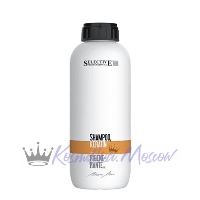 Шампунь Кератиновый для сухих и поврежденных волос - Selective Professional Shampoo Keratin Rigenerante 1000 мл