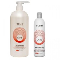 Шампунь, сохраняющий цвет и блеск окрашенных волос Ollin Care Color Shampoo 1000 мл