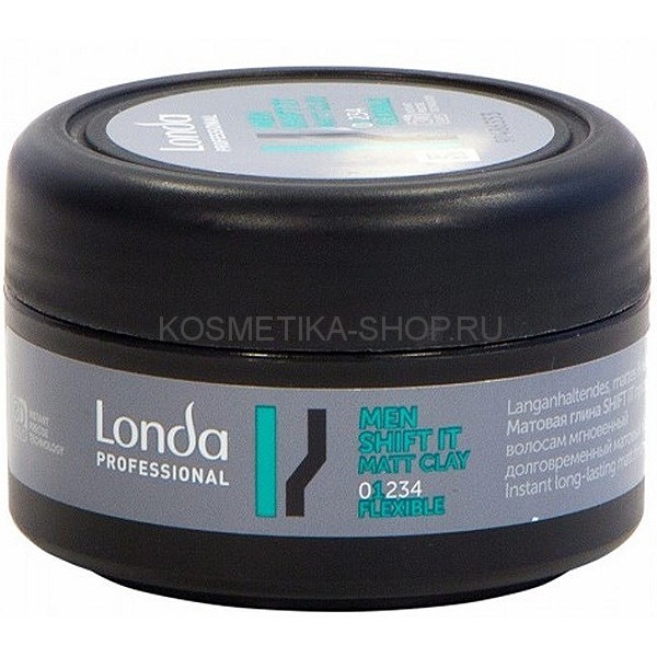 Londastyle men shift it матовая глина для волос 75 мл