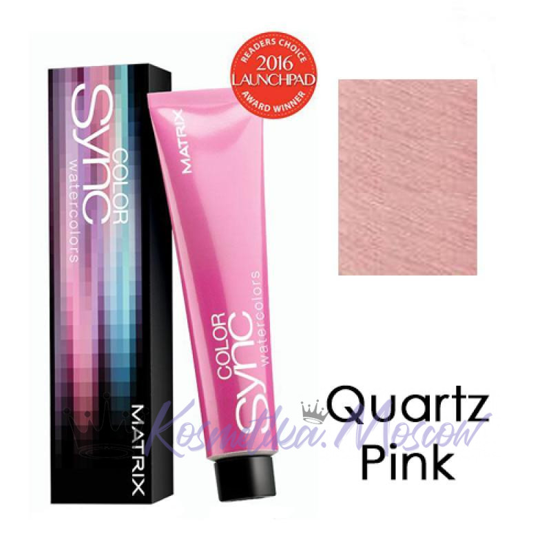 Краска для волос Кварцевый розовый - Matrix Color Sync Watercolors Quartz Pink 90 мл