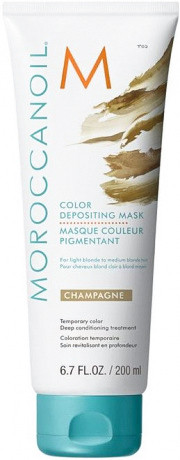 Маска тонирующая для волос Шампань - Moroccanoil Color Depositing Mask Ghampagne 200 мл