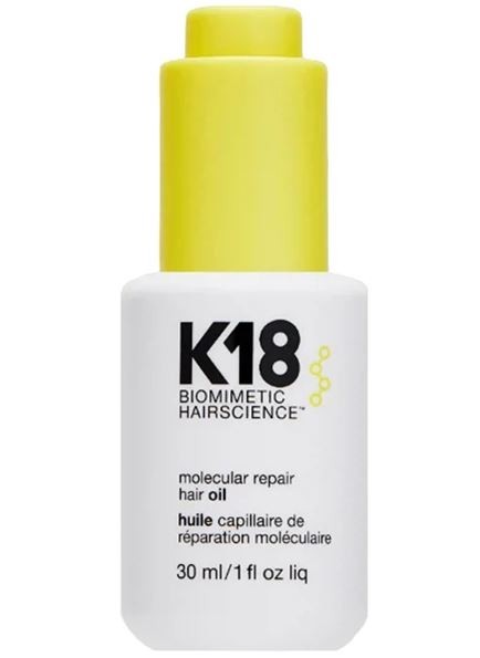 K18 Molecular repair hair oil Масло-бустер для молекулярного восстановления волос, 30 мл