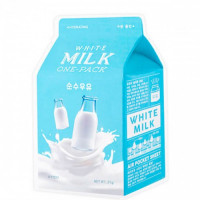 A'PIEU Тканевая увлажняющая маска с молочными протеинами Milk One - Pack