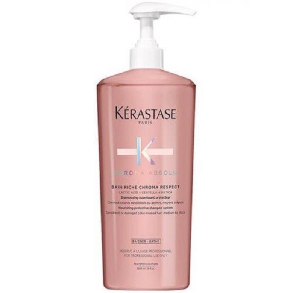 KERASTASE CHROMA ABSOLU Шампунь RICHE для поврежденных и осветленных окрашенных волос 1000 мл