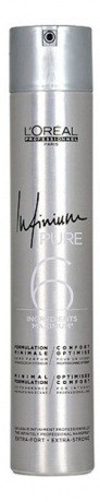 Лак без запаха экста - сильной фиксации 4 - Loreal Infinium Pure Extra Strong 500 мл