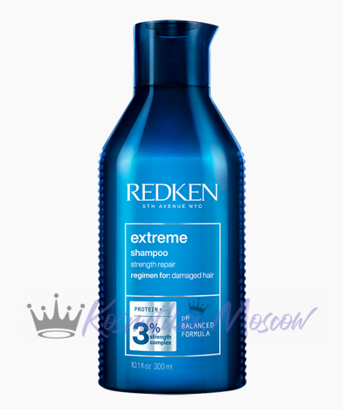 Укрепляющий шампунь для ослабленных волос - Redken Extreme Shampoo 300 мл