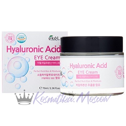 EKEL Крем для кожи вокруг глаз с гиалуроновой кислотой Hyaluronic Acid EYE Cream 70 мл