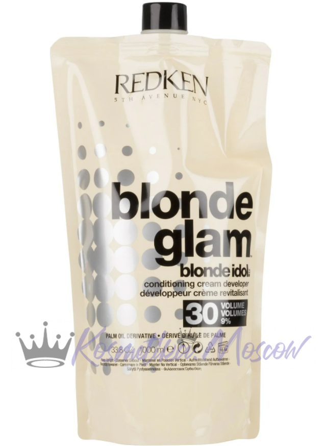 Redken Blondе Glam проявитель Blonde Idol 9%