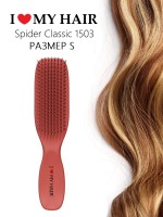 Парикмахерская щетка I LOVE MY HAIR `Spider Classic` 1503 коралловая глянцевая S