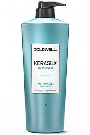 Шампунь мягкий против выпадения волос - Goldwell Kerasilk Repower Anti-Hairloss Shampoo 1000 мл
