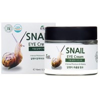EKEL Крем для кожи вокруг глаз с муцином улитки Snail EYE Cream 70 мл