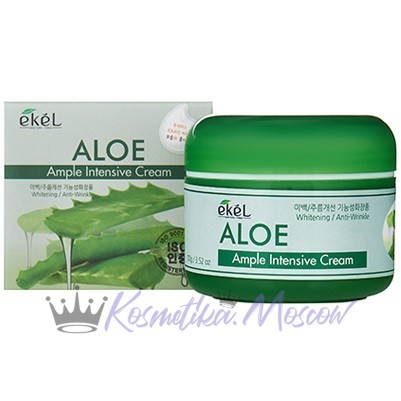 EKEL Крем для лица с алоэ Ample Intensive Cream Aloe 100 г