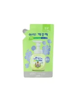 LION Жидкое пенное мыло для рук с экстрактом мускатно Ai kekute Foaming handsoap Muscat 200ml refill