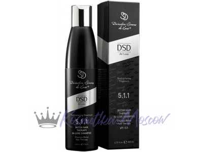 Шампунь Ботокс DSD De Luxe STEEL and SILK BOTOX Hair Therapy Shampoo 5.1.1 200 мл