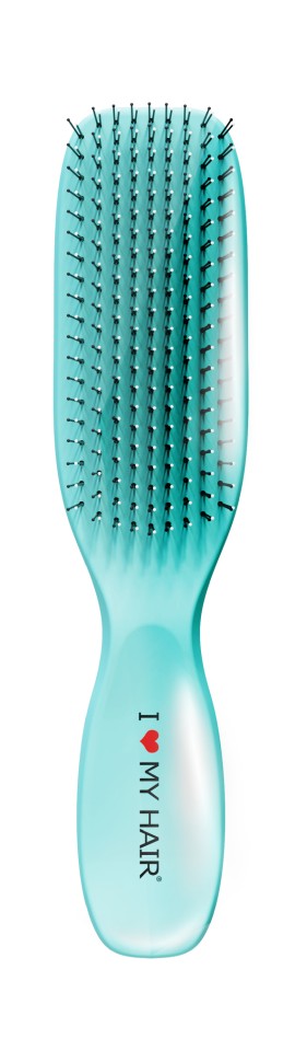 Парикмахерская щетка I LOVE MY HAIR `Spider Classic` 1503 тиффани глянцевая S