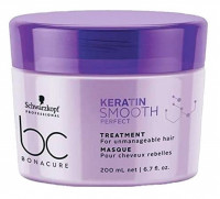 Маска Идеальная гладкость для вьющихся и непослушных волос - Schwarzkopf Professional BC Smooth Perfect Treatment 200 мл