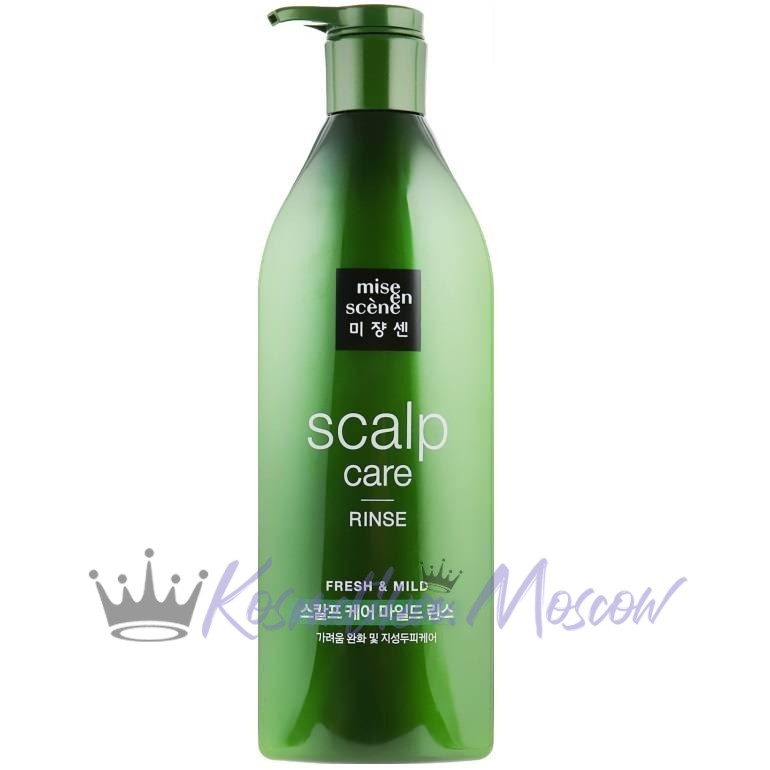 MISE EN SCENE Восстанавливающий бальзам для чувствительной кожи головы SCALP CARE RINSE 680 мл