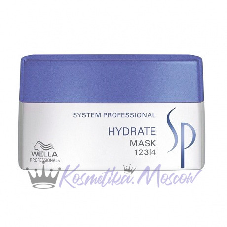 Интенсивная увлажняющая маска для нормальных и сухих волос - Wella System Professional Hydrate Mask 200 мл