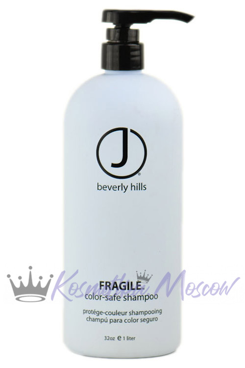 Шампунь для окрашенных и поврежденных волос J Beverly Hills Hair Care Fragile Shampoo 1000 мл.