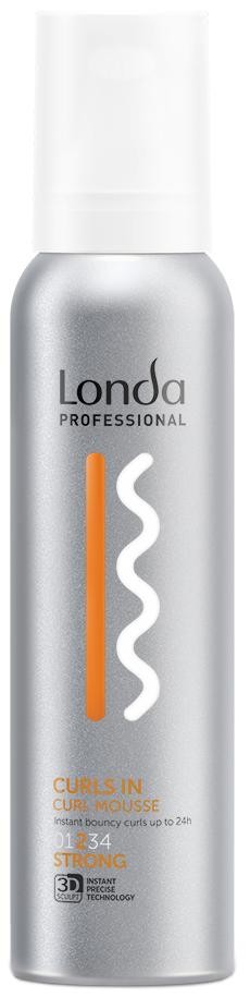 LondaSt Мусс CURLS IN д/кудрявых сильной ф. 200мл