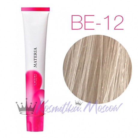 Lebel Materia 3D Be-12 (супер блонд бежевый) - Перманентная низкоаммичная краска для волос 80 мл