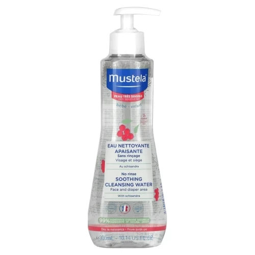 Mustela Очищающая вода успокаивающая No Rinse 300 мл