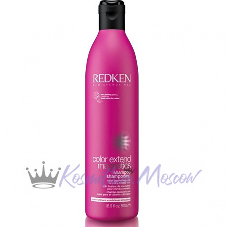 Шампунь с амино-ионами для защиты цвета окрашенных волос - Redken Color Extend Magnetics Shampoo 500 мл