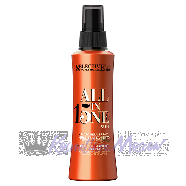 Маска-спрей многофункциональная для волос после загара - Selective Sun Multi-treatment Hair Spray 150 мл