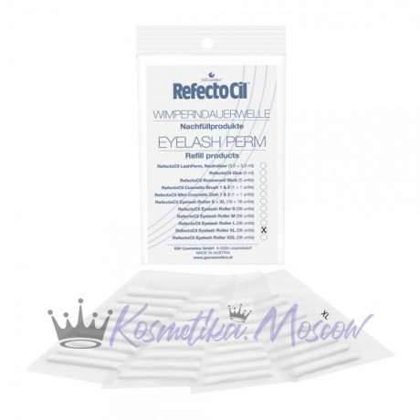 Ролики для химической завивки XL - RefectoCil Eyelash XL Perm Refill Roller мл