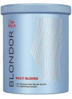 Порошок для блондирования без образования пыли - Wella Professional Blondor Multi - Blonde Powder 800 мл
