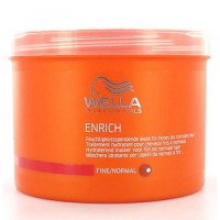 Крем - маска питательная для нормальных и тонких волос - Wella Professional Enrich Moisturizing Treatment for Fine To Normal Hair 500 мл