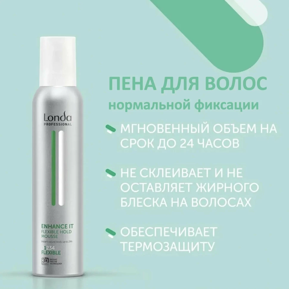LondaSt Мусс д/укл.волос норм ф. ENHANCE IT 250 мл