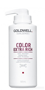 Интенсивный уход за 60 секунд для окрашенных волос-Goldwell Dual Senses Color Extra Rich 60 sec Treatment 500 мл
