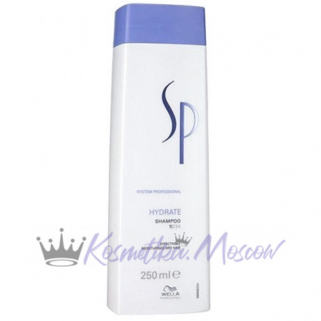 Интенсивный увлажняющий шампунь для нормальных и сухих волос - Wella System Professional Hydrate Shampoo 250 мл