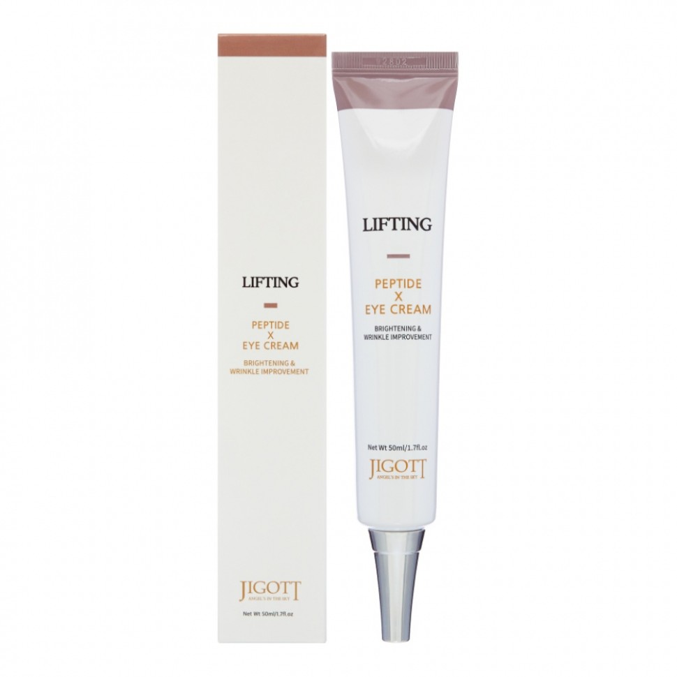 JIGOTT Крем для кожи вокруг глаз с пептидами и эффектом лифтинга Lifting Peptide Eye Cream 50 мл