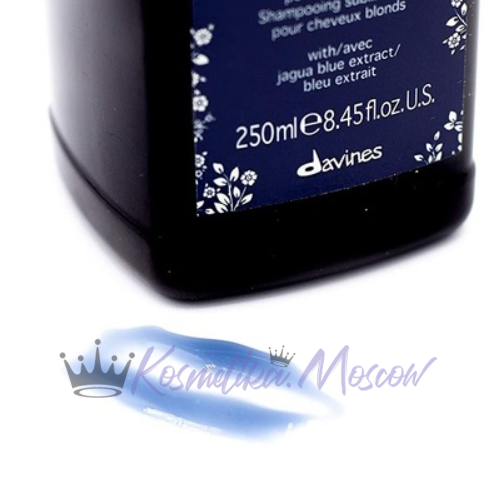 Davines Heart Of Glass Silkening Shampoo - Шампунь для сияния блонд 250мл