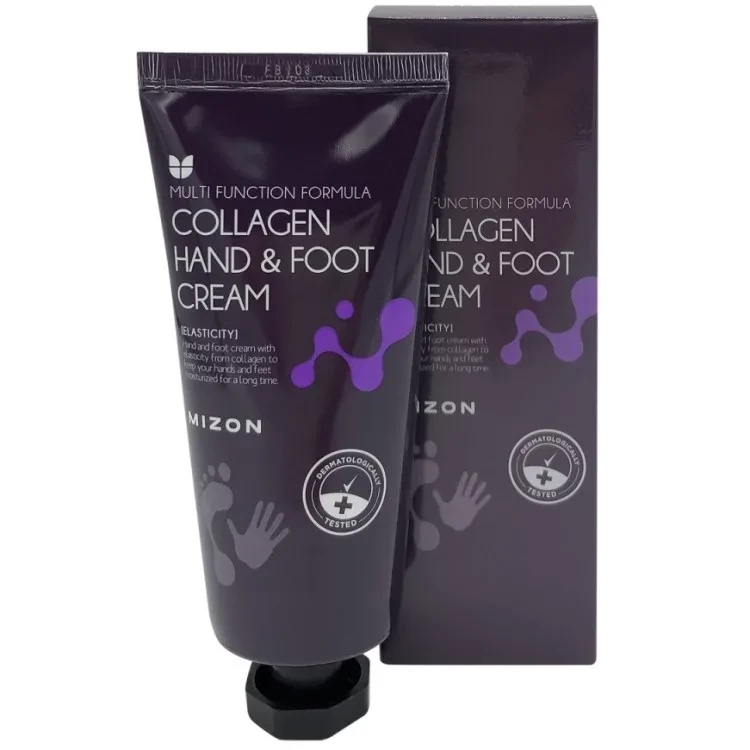 MIZON Крем для рук и ног с коллагеном COLLAGEN HAND&FOOT CREAM  100 мл
