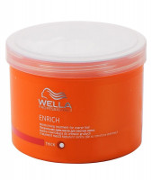 Крем - маска питательная для жестких волос - Wella Professional Enrich Moisturizing Treatment for Thick Coarse Hair 500 мл