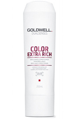 Интенсивный кондиционер для блеска окрашенных волос - Goldwell Dualsenses Color Extra Rich Detangling Conditioner 200 мл
